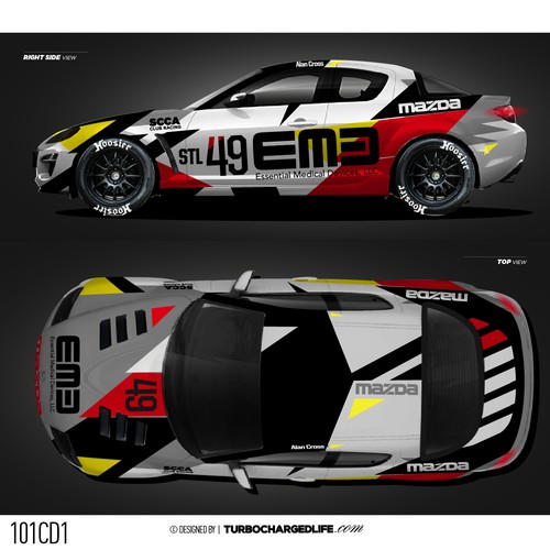 Mazda Rx8 Race Car Livery