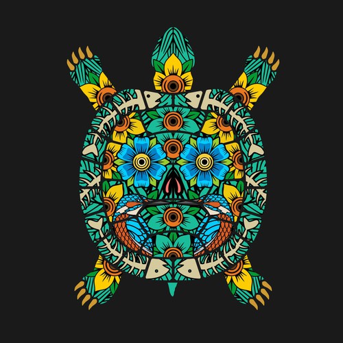 Turtle Illustraion