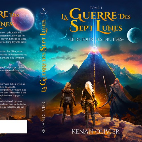 Book cover concept for kenanolivier