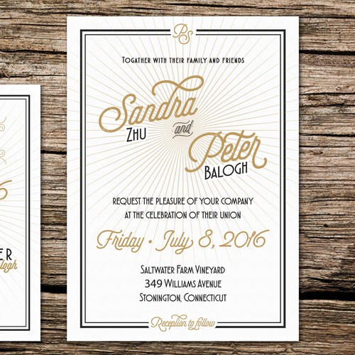 Wedding Invitation Design 