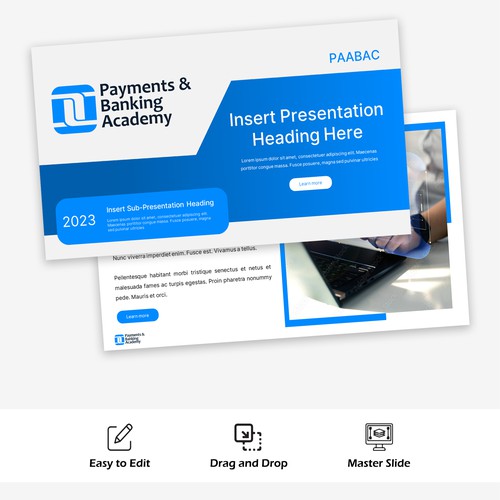 Payment and Banking Academy Presentation Design