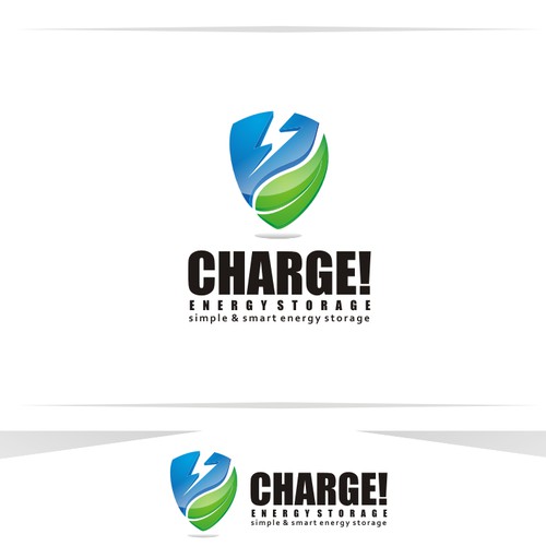 help charge! energy storage with a new logo
