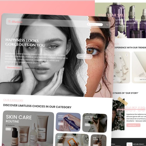 GlowGenix - Website