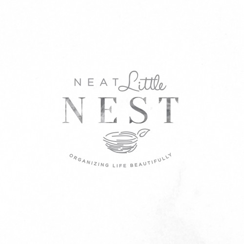 Elegant and Minimalist Logo Design for Neat Little Nest