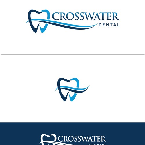 Logo concept for Crosswater Dental