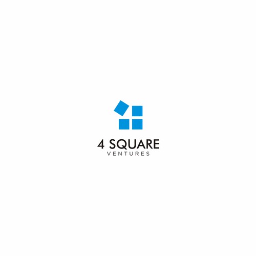 Great logo for 4 Square Ventures