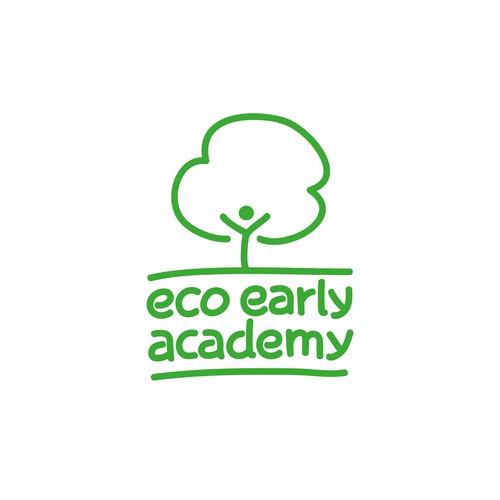 Logo for eco-friendly childcare