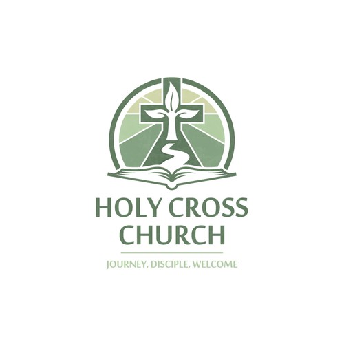 Elegant logo for Catholic church