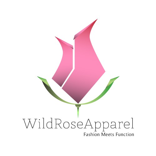 Logo concept from women sports and recreation clothing.