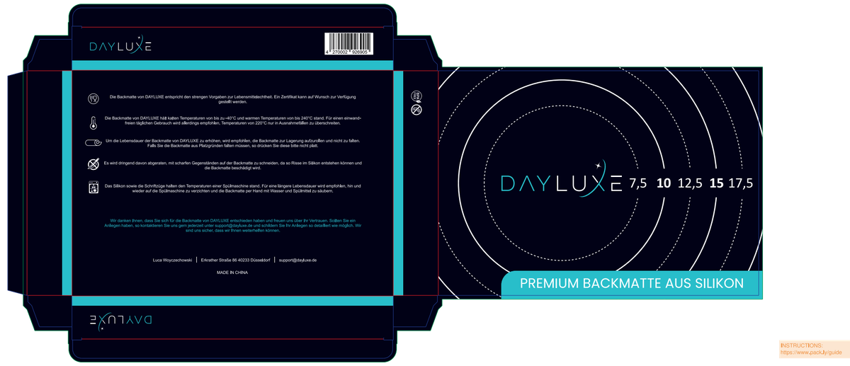 Packaging Design for a premium brand