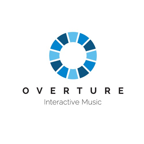 Interactive software logo for musicians of all level skills to practice, warm up, play along and so