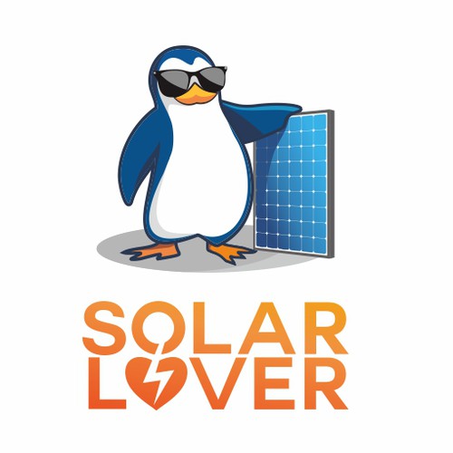 Solar panel logo