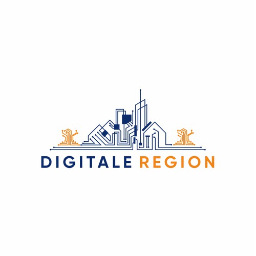 Meaningful and creative logo for our new project "Digital Region"
