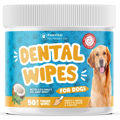 PawVital Health Co. Dental Wipes
