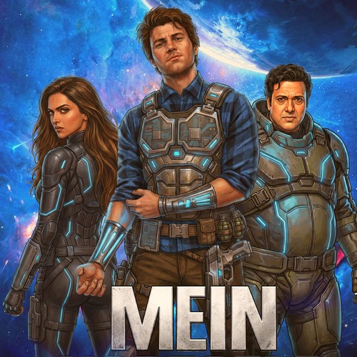 Book cover for a scifi novel