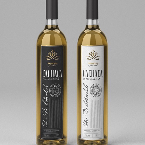 Cachaça label design