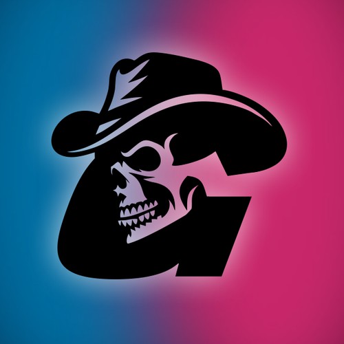 Cowboy Skull G Logo Design