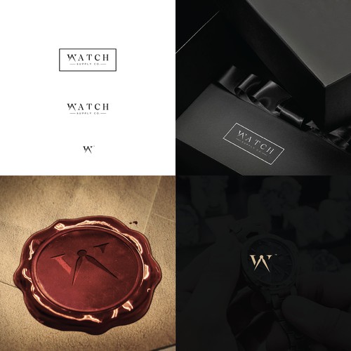 Luxurious logo for Watch Supply Co.