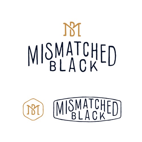 MISMATCHED BLACK LOGO CONCEPT