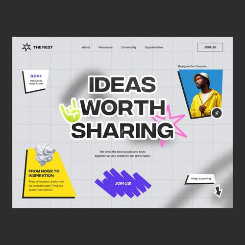 THE NEST – Community & Resources Platform for Makers