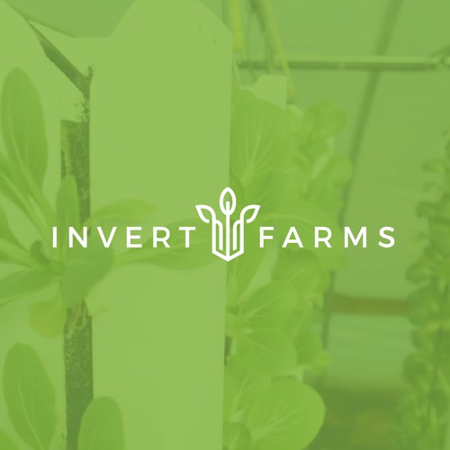 Logo concept for vertical farming company