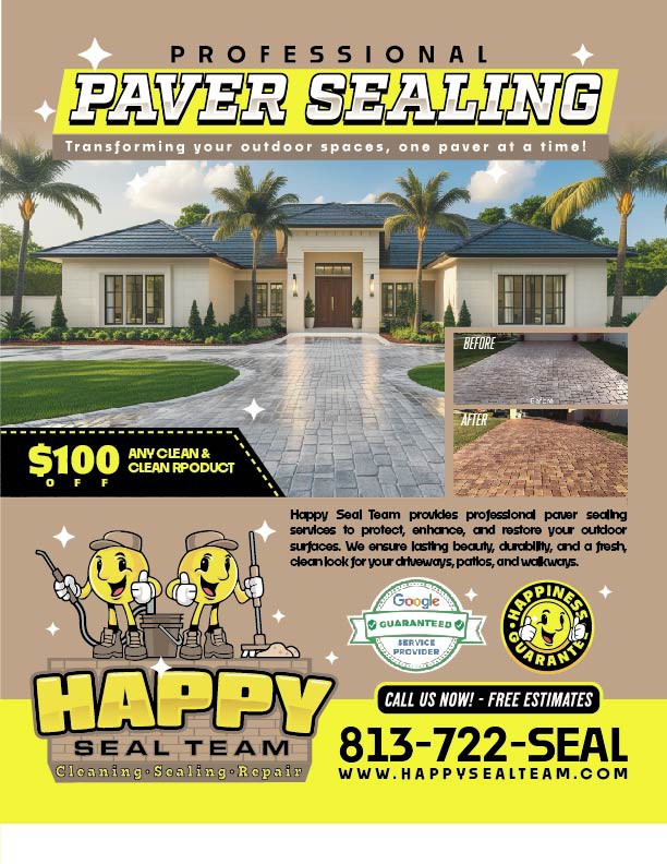 Paver Sealing Flyer