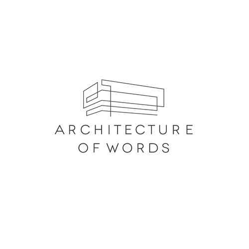Logo concept for writer