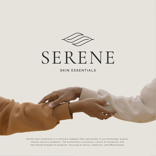 Serene Skin Essentials logo design