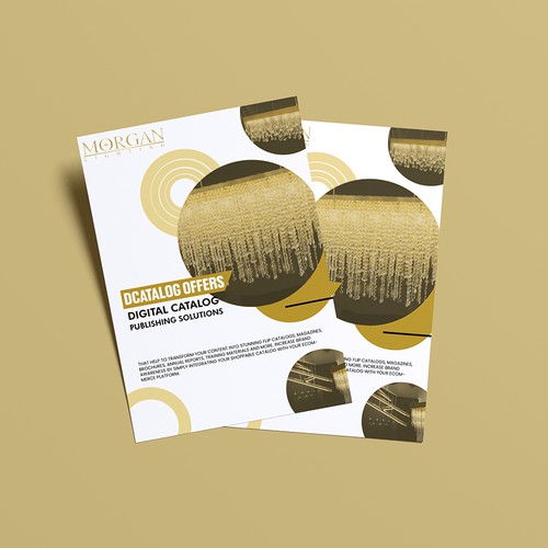 Flyer Design for Morgan Lighting