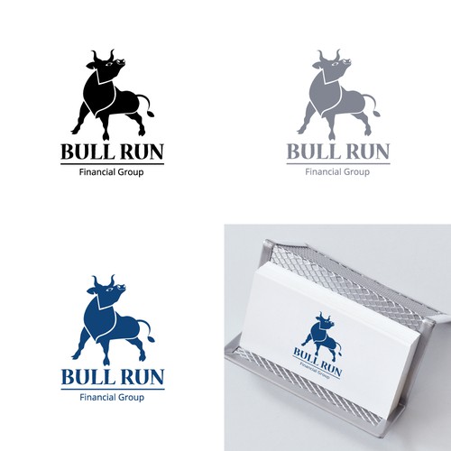 Logo concept for Bull Run