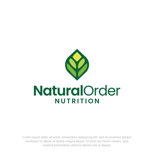 Logo design for Natural Order