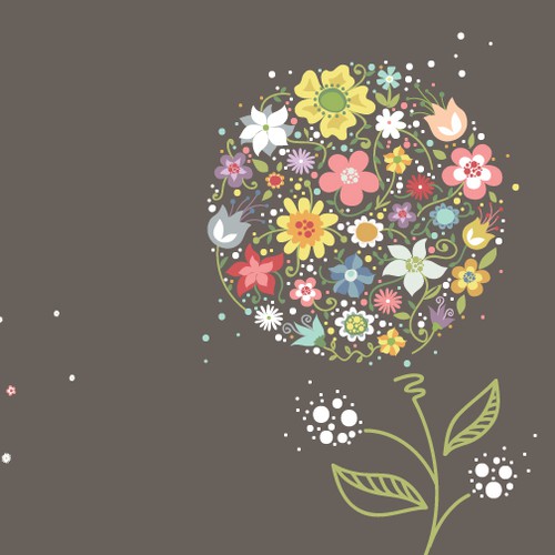 Floral Greeting Card Design - Multiple Winners