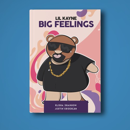 Book design for Lil Kanye based on a bear