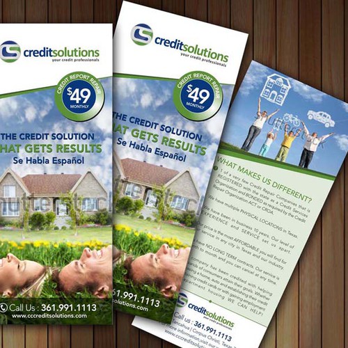 brochure design for Credit Solutions