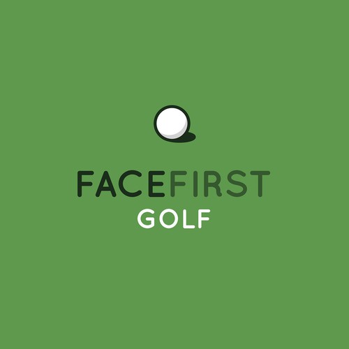 Face first golf Logo