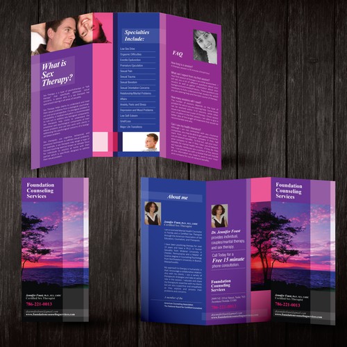 Counseling and Sex Therapy Brochure