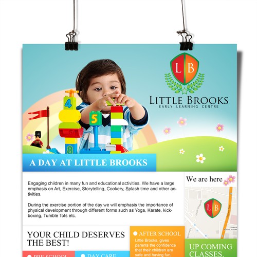 Flyer for Little Brooks