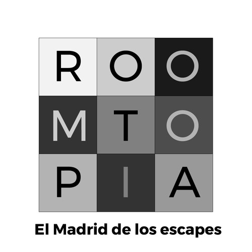 another logo for escape rooms company/program in theMadrid