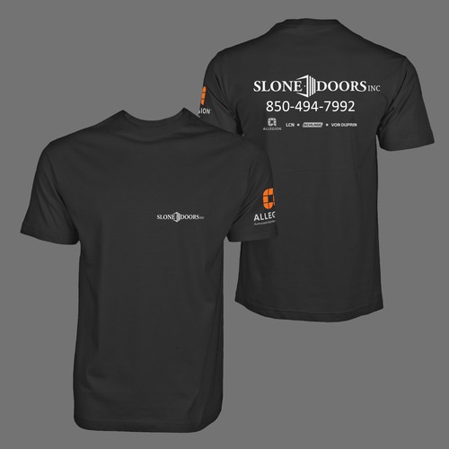 Tshirt design for SloneDoors Inc