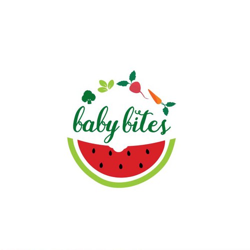 Vibrant Logo for Organic Baby Food