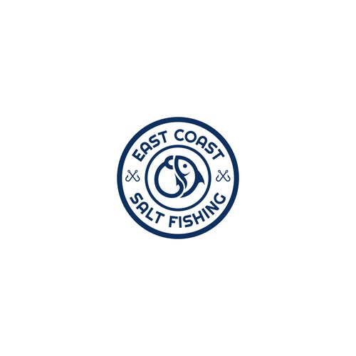 East Coast Salt Fishing Logo