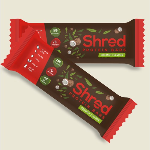 Snack bar packaging design