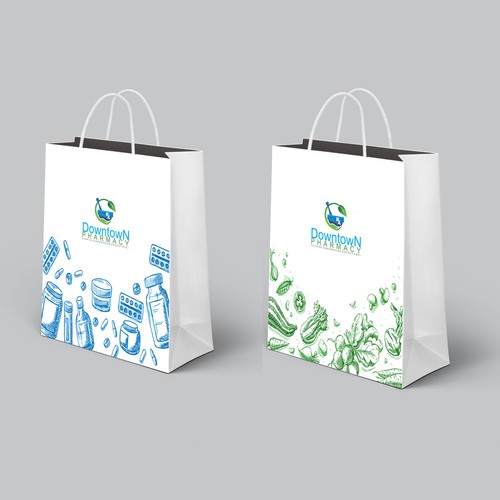 Shopping bag for Downtown Pharmacy