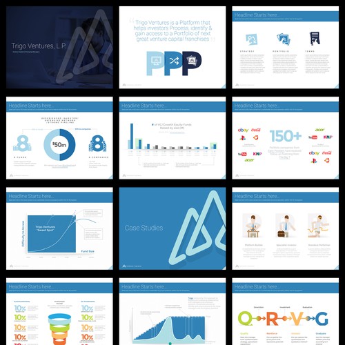 Powerpoint design for "Trigo Ventures"