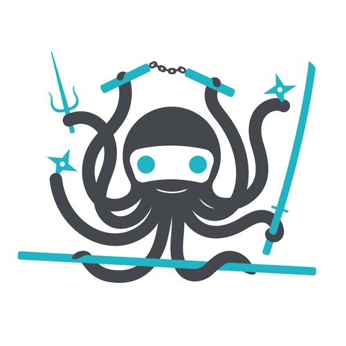 Octopus Mascot for Support Ninja