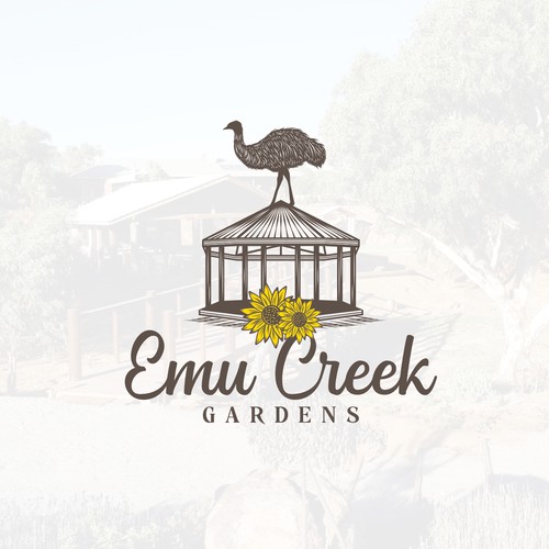 Logo design for Rustic Australian farm venue