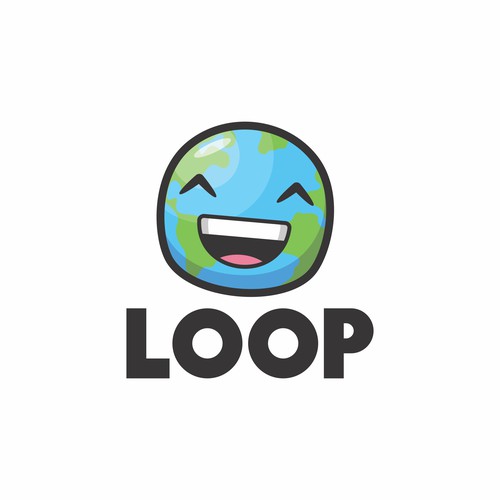 Fun and playful logo concept for LOOP