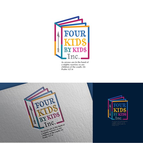 Four kids by kids