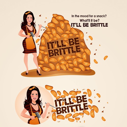 Peanut Brittle character candy contest....