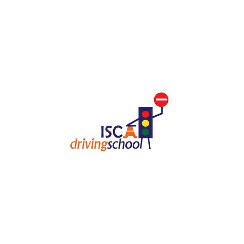 Driving school logo